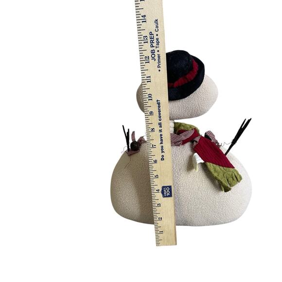 Henton International Standing Plush Snowman Christmas Holiday - Picture 7 of 10